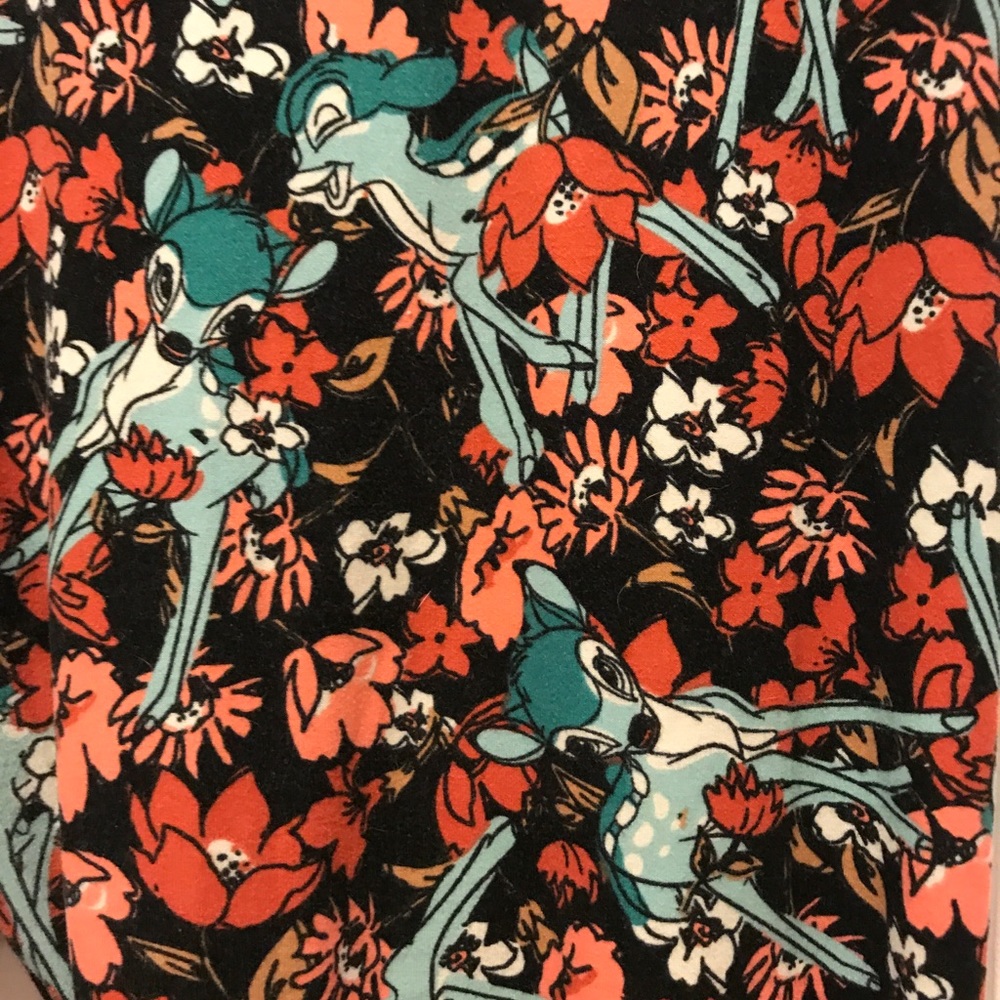 🚫SOLD 🚫🦄LuLaRoe Disney - OS - Bambi Leggings 🦄